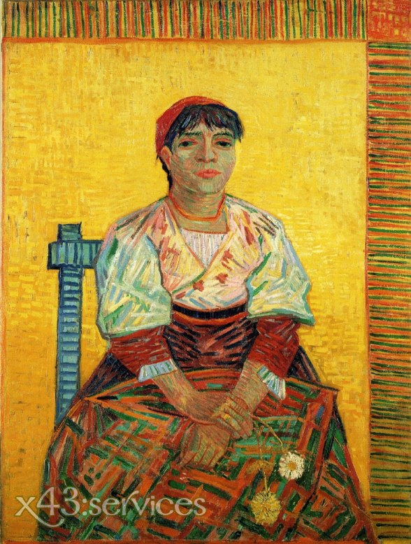 Vincent van Gogh - Die italienische Frau